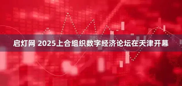 启灯网 2025上合组织数字经济论坛在天津开幕