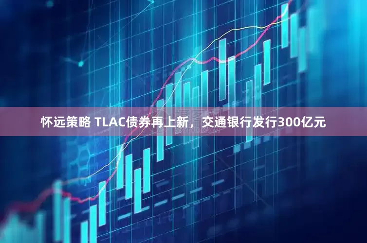 怀远策略 TLAC债券再上新，交通银行发行300亿元