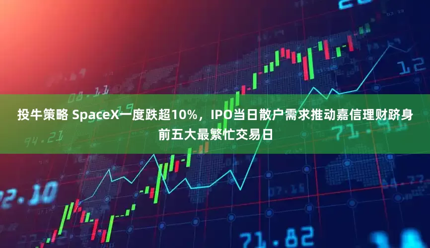 投牛策略 SpaceX一度跌超10%，IPO当日散户需求推动嘉信理财跻身前五大最繁忙交易日